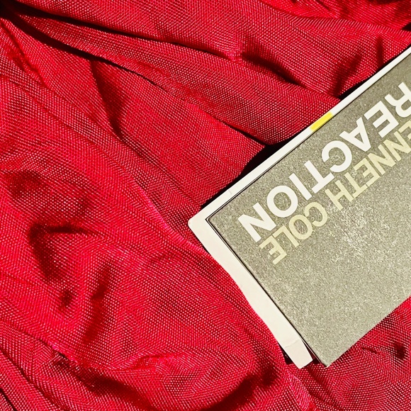 Brand New Kenneth Cole Reaction Women’s Red Dress - Picture 7 of 9